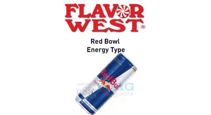 Изображение Ароматизатор Flavor West Red Bowl Energy Type Ароматизатор Flavor West Red Bowl Energy Type