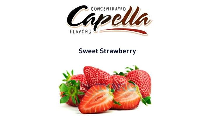 Изображение Ароматизатор Capella Sweet Strawberry Ароматизатор Capella Sweet Strawberry